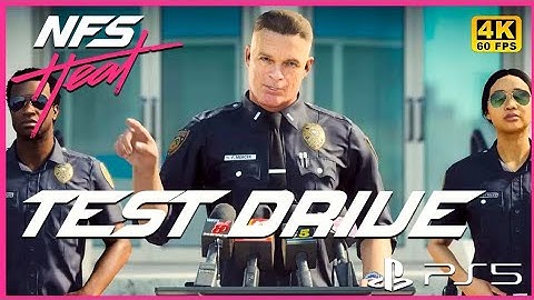 NEED FOR SPEED HEAT PS5 Walkthrough Gameplay PART 1- TEST DRIVE  (NFS HEAT) 4K-60 FPS