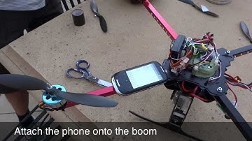 Balance your Quad Using a Smartphone