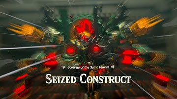 Legend of Zelda: Tears of the Kingdom - Seized Construct Boss Fight and Aftermatch