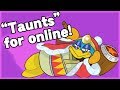 Alternative taunts for online - Super Smash Bros. Ultimate