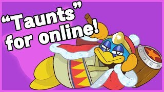 Alternative Taunts For Online - Super Smash Bros Ultimate