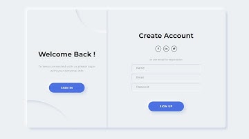 CSS Neumorphism Login & Sign Up Form Design | HTML & CSS Tutorial