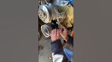 How to set up an adjustable timing pointer! #engines #sbc #chevorlet #chevy #smallblock