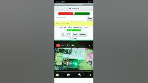 CONTROL ARDUINO USING USB OTG and APP INVENTOR 2