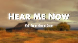 HEAR ME NOW - Alok, Bruno Martini, Zeeba (Lyrics/Vietsub)