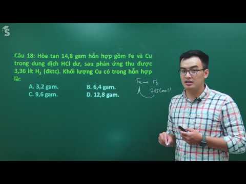 Đề thi thử THPT QG môn Hóa học năm 2019 – Thầy: Phạm Thanh Tùng