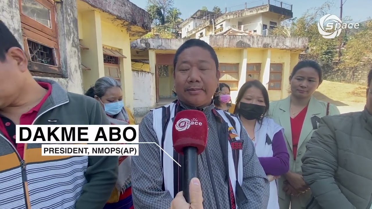Protest by govt. employees by wearing black ribbon observed in ICR. Demands Old Pension Scheme