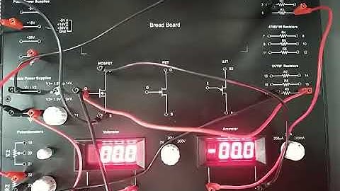 To Draw the Transfer characteristics of the MOSFET