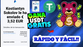App Pagando a PAYPAL y Binance USDT usando tu NÚMERO De CELULAR 🤑 + $3.52 Prueba de Pago