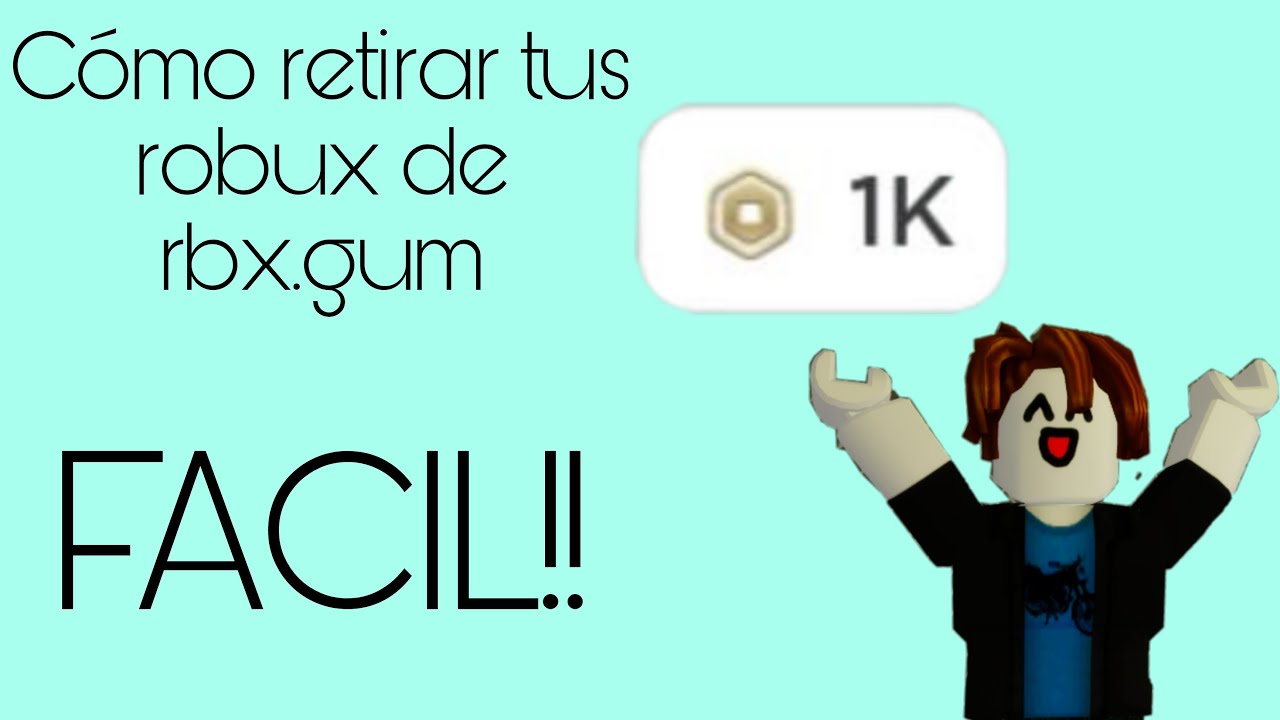 como enviar los robux que as ganado en rbx.gum en tu cuenta de roblox 