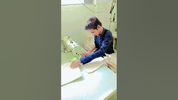 How to make Canvas Fabric Bag on machine. #@#@trending viral video.