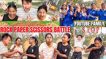 ROCK PAPER SCISSORS CHALLENGE WITH MY HUSBAND AND SISTER ✊|| यति धेरै माया YouTube Familyको 🥰|| Game