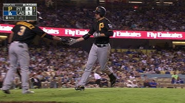 PIT@LAD: Mercer extends lead with a solo big fly