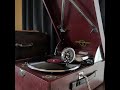 楠木 繁夫・松原 操 ♪土の神兵♪ 1944年 78rpm record. Columbia Model No G - 241 phonograph