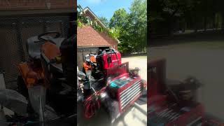 Mobile, compact, power, equipment, repair service trailer 