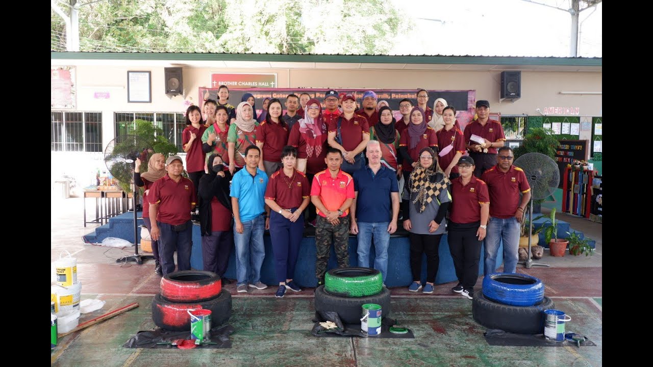 Gotong Royong Perdana 3K - SRK Sacred Heart, KK (24 September 2022)