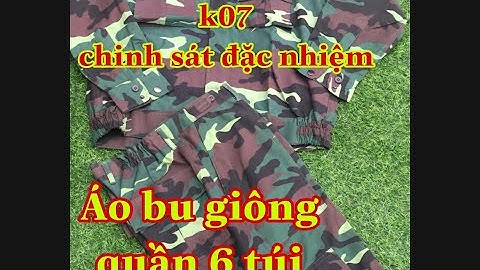 Bộ rằn ri dã chiến của lực lượng trinh sát đặc nhiệm
