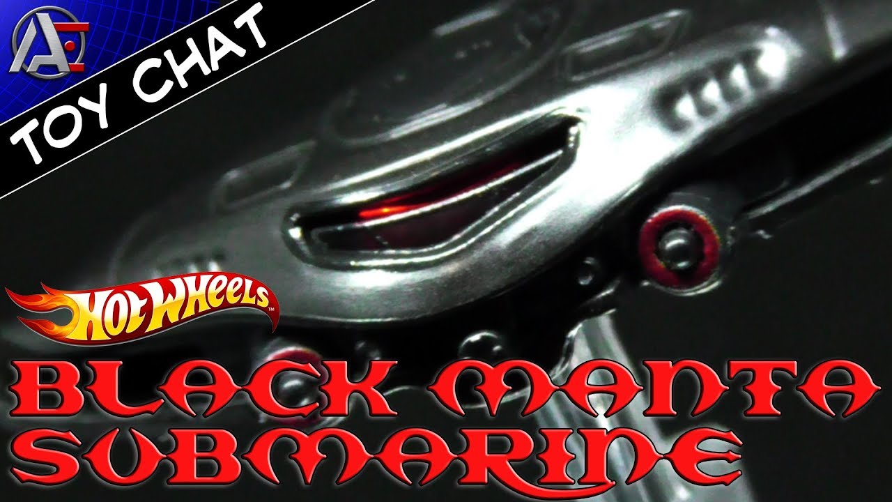 hot wheels black manta