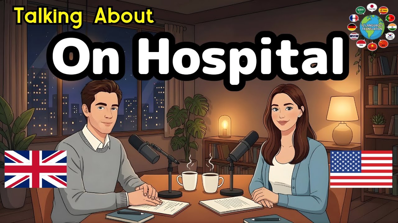 病院で | 米・英英語の対話 | 聞き流しポッドキャスト | English Shower