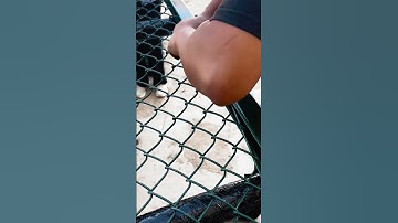 Stadium waveform fence assembly process -Good tools and machinery make work easy