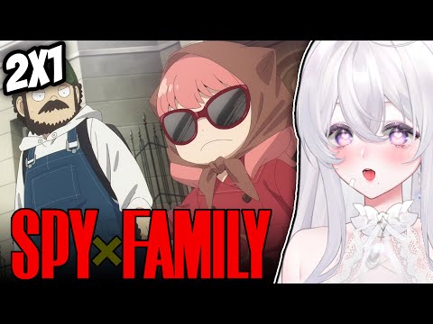ANYA THE SPY! | SPY X FAMILY S2 Ep 1 REACTION