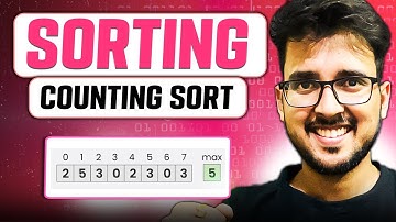 Counting sort algorithm 🚀 complete sorting algorithm playlist in c++ in Hindi @HelloWorldbyprince