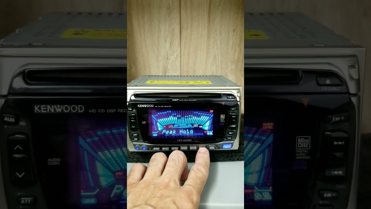 KENWOOD DPX-660MD MD CD DSP レシーバー KENWOOD DPX-660MD MD CD Receiver Car Audio Graphic equalizer