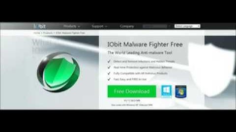 ✔Iobit Malware Fighter 1 7 PRO™ Tutorial 2013