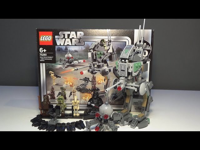LEGO® Star Wars Clone Scout Walker Review (75261)|Deutsch/German|Brick on Block|
