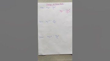 LC HL Change of Base Rule Logs