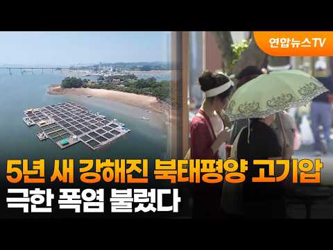 5년 새 강해진 북태평양 고기압…극한 폭염 불렀다 / 연합뉴스TV (YonhapnewsTV)