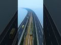 Shijiu Lake Bridge: China’s Floating Marvel #shorts #china #bridge