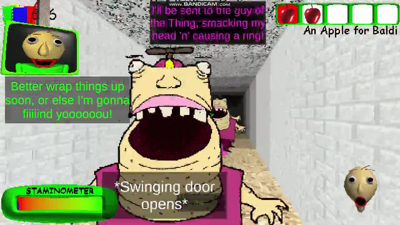 Baldi's Kick 2! 6 notebooks + YTP Run