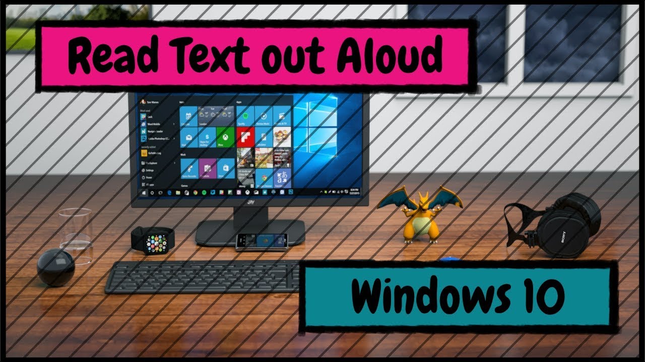 How To Make Your Windows 10 PC Read Text Out Aloud On Websites YouTube