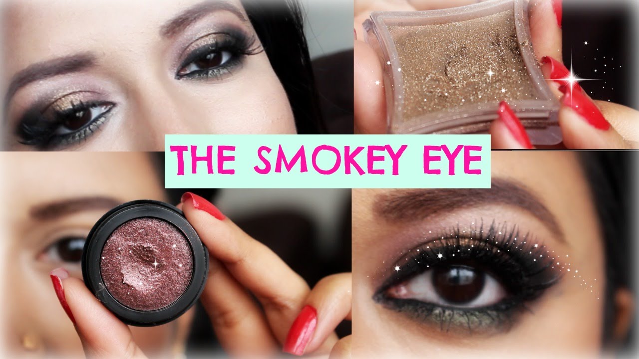 Party Smokey Eye Makeup Tutorial For Green Eyes And Brown Eyes YouTube
