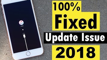 How to Fix iPhone update or restore problem or stuck on Apple / iTunes Logo