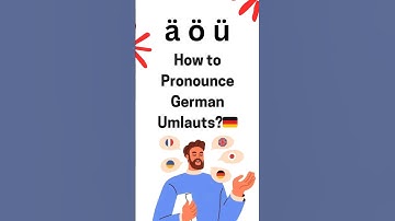 How to pronounce German Umlaut #germany #germanpronunciation #languagelearning #pronunciation