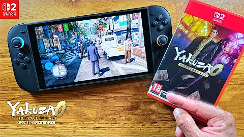 Yakuza 0 Director's Cut Nintendo Switch 2 Gameplay