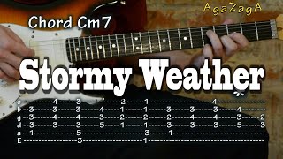 Stormy Weather Tab amp Chords Guitar lesson como tocar