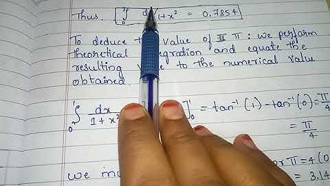 18MATDIP41.Module-2( Examples On Numerical Integration)