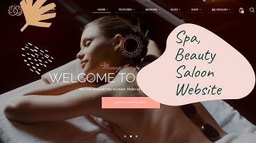 SPA, Beauty Salon, Massage Center Website | Makeup Salon & Wellness Website | Jacqueline WP Theme
