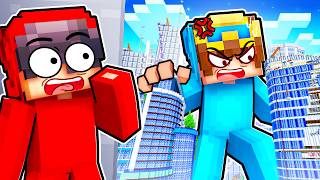 TINY vs GIANT Hide and Seek in Minecraft!