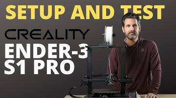 Ender-3 S1 Pro Setup and Test