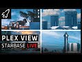 Starbase Live 24/7 Multi Plex  - SpaceX  Starship Super Heavy Launch &amp; Production Facility