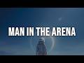 The Script Man In The Arena Lyrics 