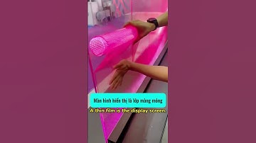 Film LED dán kính – xu hướng quảng cáo mới đang “làm mưa làm gió” trên các phố lớn, showroom