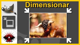 Dimensionar/Redimensionar la imagen con GIMP v2.10