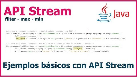 Ejemplos básicos con la API Stream de Java  - Uso de Filter