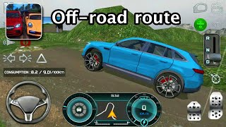 Mercedes-Benz GLC In Real Driving Sim  | Off-road Route |  Android IOS Gameplay HD #10 screenshot 2