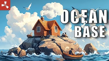 I built an OCEAN ROCK BASE that SOLOS can only dream of... (Solo Rust)